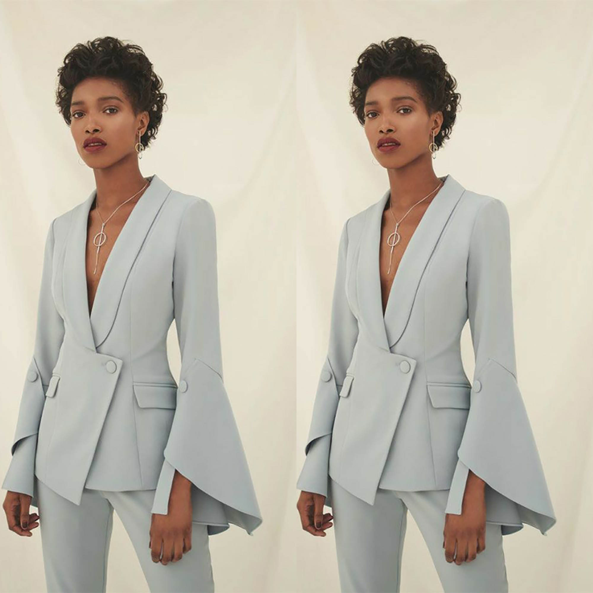 Unique Women'S Formal Wear - Costumes Blazer et Pantalon pour Femme,