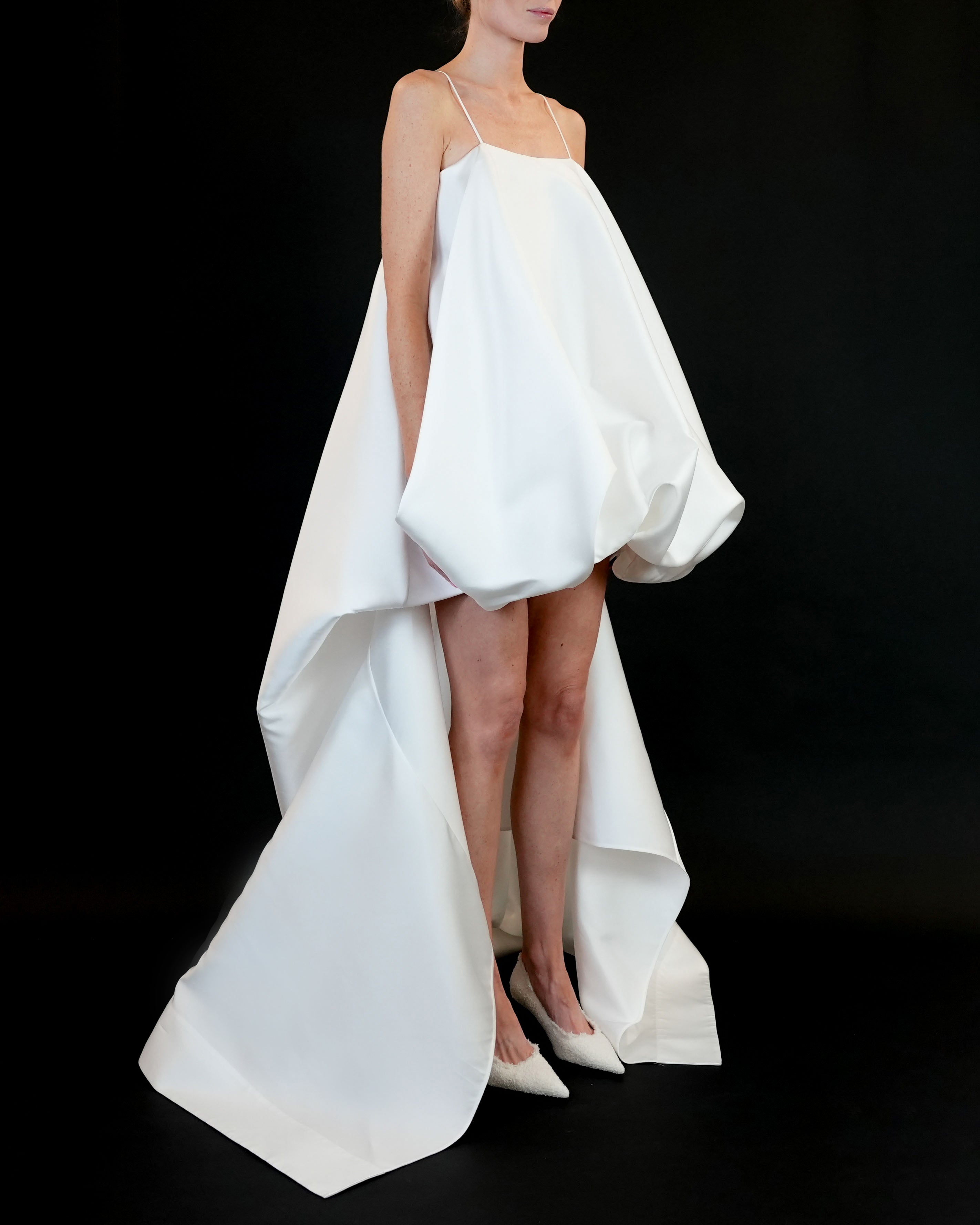 Robe longue asymétrique blanch - Unique Women'S Formal Wear avis et prix
