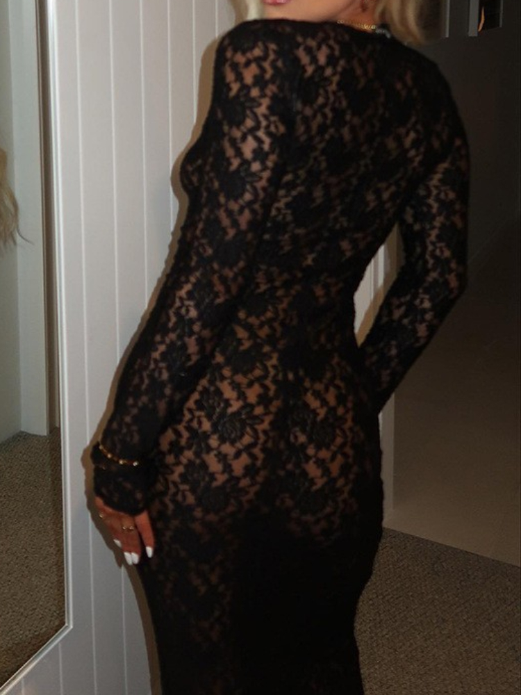 Sexy transparent dentelle fleu - Women Formal Wear Zara avis et prix