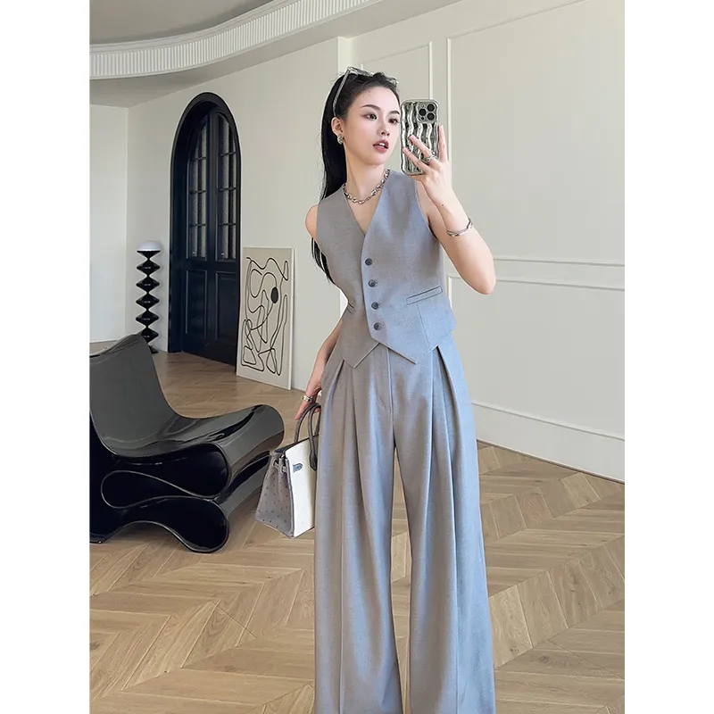 Ensemble veste sans manches et - Formal Attire Woman avis et prix