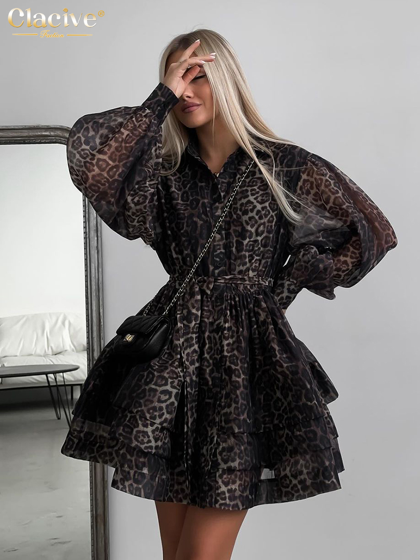 Clacive – robe imprimée léopar - Women Formal Wear Zara avis et prix