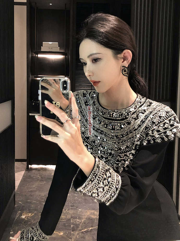 Robe de soirée noire de qualit - Formal Attire Woman avis et prix